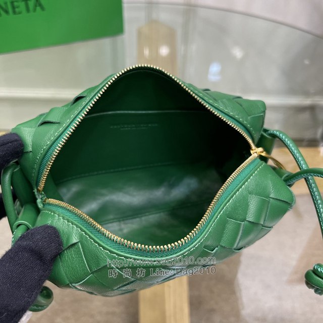 Bottega veneta高端女包 98090 寶緹嘉新款編織小方包 BV經典款編織小號肩背女包  gxz1314